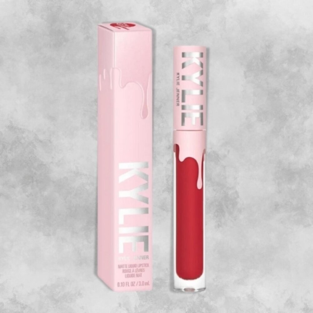 Kylie Cosmetics Liquid Lipstick Long Lasting Velvet Matte 404 Call Me Red BNIB